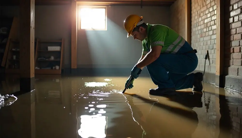 Professional water damage restoration services in Lane City, TX